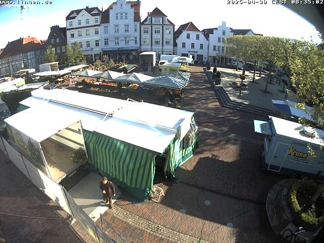 Marktplatz Lingen (Ems) - Marktplatz und Terrasse